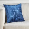 Odeon Pillow 20" - Sapphire -VibeDecor Store 040651844 1 24624.1690275610.386.513 1