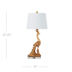 Peacock Table Lamp -VibeDecor Store webimage 020211905 DIM