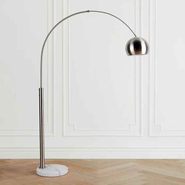 Orson Floor Lamp - Nickel 3 Orson Floor Lamp - Nickel