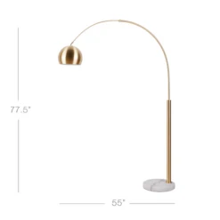 Orson Floor Lamp - Brass 9 Orson Floor Lamp - Brass -VibeDecor Store webimage 021201672 DIM
