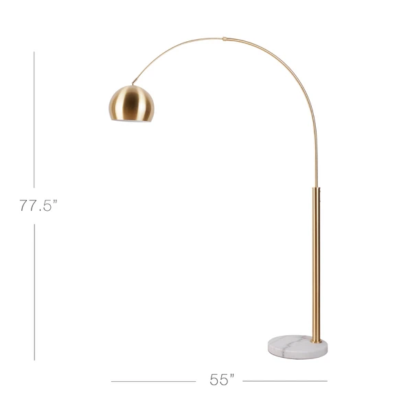 Orson Floor Lamp - Brass 6 Orson Floor Lamp - Brass - Image 4