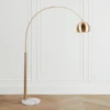 Orson Floor Lamp - Brass