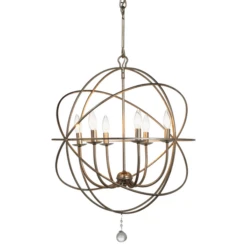 Eclipse Chandelier - Olde Silver -VibeDecor Store webimage 022122150 1 jpg