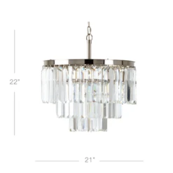 Luxe Chandelier -VibeDecor Store webimage 022201567 DIM