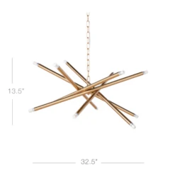 Exton Chandelier -VibeDecor Store webimage 022204062 DIM