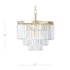 Luxe Chandelier -VibeDecor Store webimage 022213079 DIM