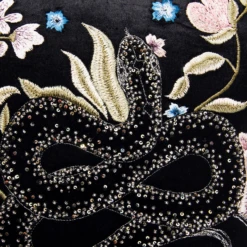 Eden Pillow 18" - Black -VibeDecor Store webimage 040175255 DTL2