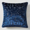Botanical Pillow 20" - Navy -VibeDecor Store webimage 040182897