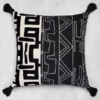 Nikki Chu - Zulu Pillow 22" - Black -VibeDecor Store webimage 040280033