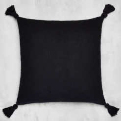 Nikki Chu - Zulu Pillow 22" - Black -VibeDecor Store webimage 040280033 ALT 1