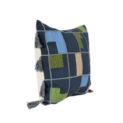 Cynthia Pillow 20" - Navy -VibeDecor Store webimage 040289255 CORNER