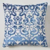 Giardino Pillow 22" - Navy -VibeDecor Store webimage 040445832