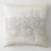 Joie De Vivre Pillow 22" - Grey -VibeDecor Store webimage 040666060