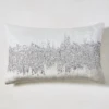 Joie De Vivre Lumbar Pillow - Grey -VibeDecor Store webimage 040666101