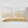 Joie De Vivre Lumbar Pillow - Gold -VibeDecor Store webimage 040666103