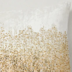 Joie De Vivre Lumbar Pillow - Gold -VibeDecor Store webimage 040666103 DTL1 1