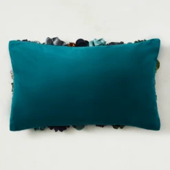Posy Lumbar Pillow - Cerulean -VibeDecor Store webimage 040910192 ALT
