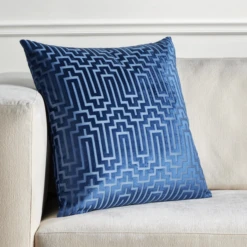 Porter Pillow 24" - Sapphire -VibeDecor Store webimage 040926876 1 jpg