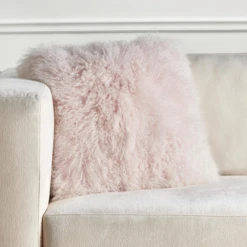 Mongolian Pillow 22" - Blush -VibeDecor Store webimage 040936538 1 jpg 1