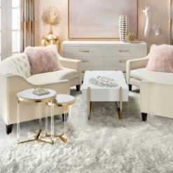 Mongolian Pillow 22" - Blush -VibeDecor Store webimage 040936538 rv1 jpg 1