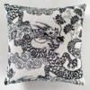 Dragon Pillow 22" - Black -VibeDecor Store webimage 042119636 2