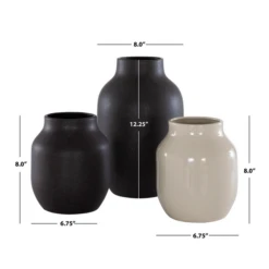 Rayann Vase - Set Of 3 -VibeDecor Store webimage 120999098 DIM