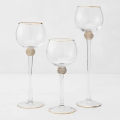 Victoria Tealight - Set Of 3 -VibeDecor Store webimage 146725589 alt1