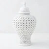 Ceramic Filigree Jar -VibeDecor Store webimage 160105612