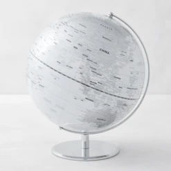 World Globe - White