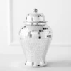 Mirrored Mosaic Canister -VibeDecor Store webimage 160206885 jpg