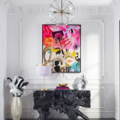 Mirrored Mosaic Canister -VibeDecor Store webimage 160206885 2 jpg