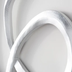 Infinity 1 Wall Decor - Silver -VibeDecor Store webimage 162346541 1 jpg