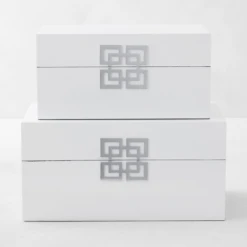 Ming Boxes - Set Of 2