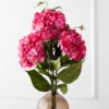 Hydrangea Spray - Set Of 3 -VibeDecor Store webimage 200016059 jpg