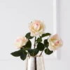 Real Touch Open Rose Spray - Set Of 3 -VibeDecor Store webimage 200023566 jpg