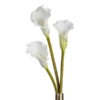 Faux Calla Lily - Set Of 3 -VibeDecor Store webimage 200203662 jpg