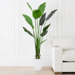 Faux Palm Tree -VibeDecor Store webimage 206176637 alt1