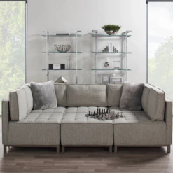 Faux Grass In Silver Pot -VibeDecor Store webimage 207540972a rv4 jpg 1