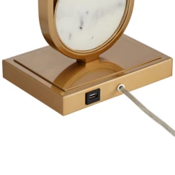 Melody Table Lamp With USB Port -VibeDecor Store webimage 601815949 DTL2