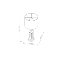 Bellamy Table Lamp -VibeDecor Store webimage 601930193 DIM