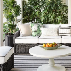 Emilia Ebony Sofa - White/Black -VibeDecor Store webimage 605178901 RV2