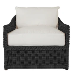 Emilia Ebony Lounge Chair - White -VibeDecor Store webimage 605303082 ALT1