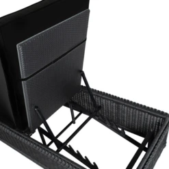 Emilia Ebony Chaise - Black -VibeDecor Store webimage 605911609 DTL