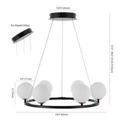 Jarvis Chandelier -VibeDecor Store webimage 612114961 DIM