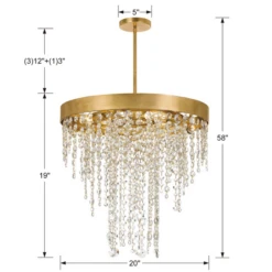 Piper 5 Light Chandelier -VibeDecor Store webimage 612202530 4 jpg