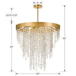 Piper 6 Light Chandelier -VibeDecor Store webimage 612208352 3 jpg 2