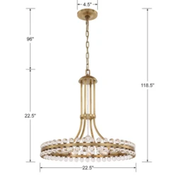 Beckett Chandelier -VibeDecor Store webimage 612209053 3 jpg