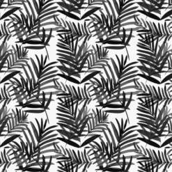 Palm Springs Outdoor Pillow 18" - Black -VibeDecor Store webimage 620017798 DTL 2