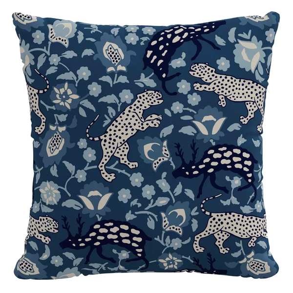Bianca Outdoor Pillow 18" - Blue 3 Bianca Outdoor Pillow 18" - Blue