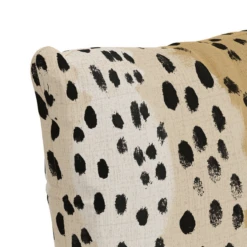 Linen Leopard Outdoor Pillow 18" -VibeDecor Store webimage 620035616 2 jpg